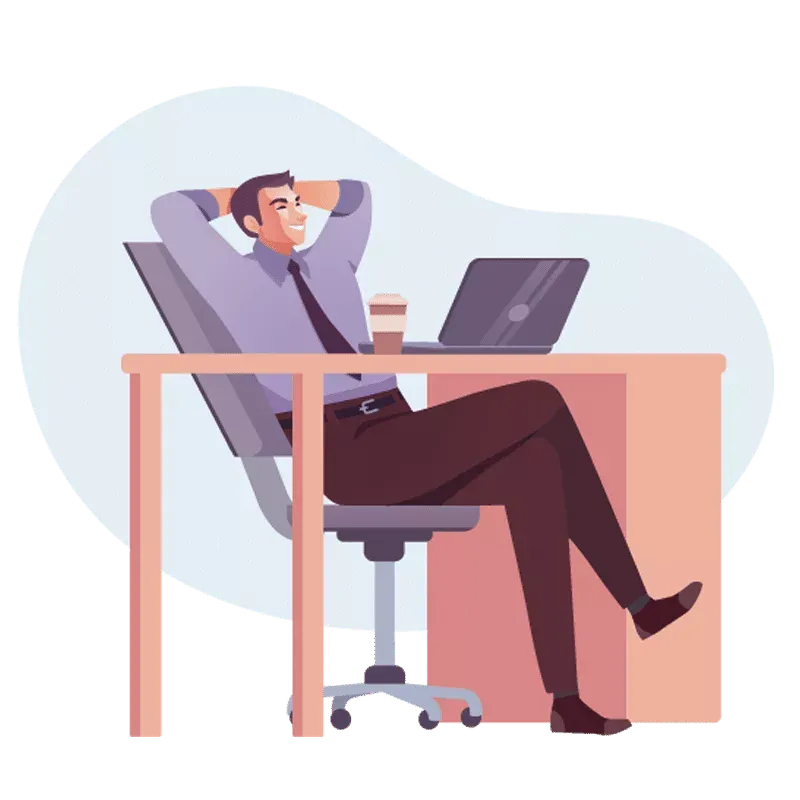 man-relaxed